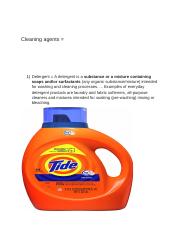 tle cleaning agents.docx