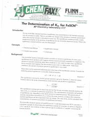 Lab - Determination of Keq.pdf