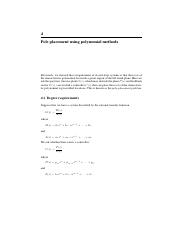 Notes4 Pole placement using polynomial methods.pdf