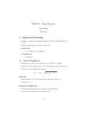 CSCC11 - Final Review.pdf