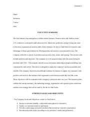 Hair Salon Business Plan Template Doc from www.coursehero.com