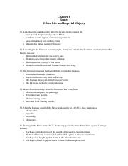 Humanities Study Guide Three B.docx