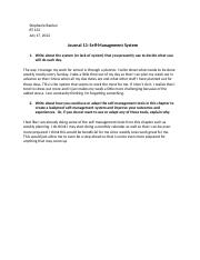 Journal 13-Self-management system.docx
