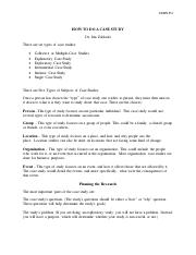 How to do a Case Study.pdf