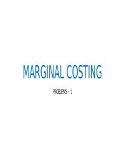 MARGINAL COSTING PROBLEMS.pptx