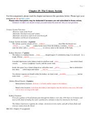 Chapter 25- The Urinary System Assignment20202021.docx.pdf