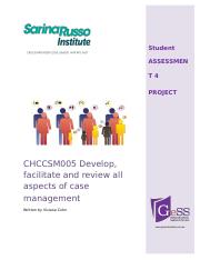 CHCCSM005 Student Assessment 4 Project.doc