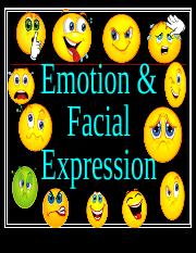 Nonverbal PPt Emotion & Facial Expression.ppt