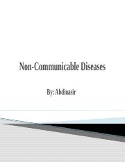 Non Communicable Diseases.pptx