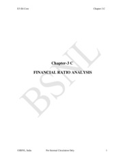 3.C. Financial Ratio Analysis
