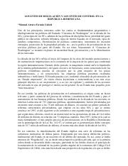Los entes de regulacion. Fermin Cabral.pdf
