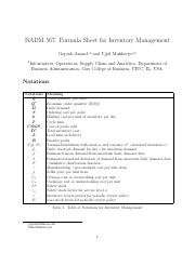 iMBA BADM 567 Formula Sheet - Inventory Management.pdf