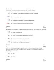 Chapter 1 and 2 Quiz