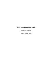 Leonie LAGEMANN - American Mall Case Study .docx