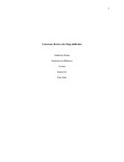 2464148_Literature_Review_of_Drug_Addiction.docx