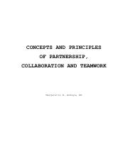 CONCEPTS AND PRINCIPLES OF PARTNERSHIP, COLLABORATION AND TEAMWORK.pdf