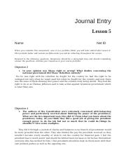 -Portfolio2-Journal Entry 5-Lesson5.docx