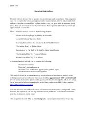 Guidelines for Rhetorical Analysis (GNED 1203).docx