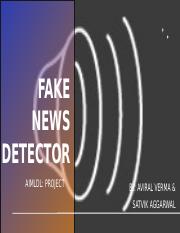 FAKE NEWS DETECTOR.pptx