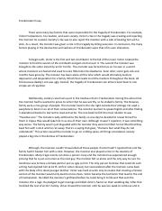 victor frankenstein conclusion essay