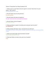 Copy of Jennifer Rodriguez - Gulliver’s Travels Book Four Study Questions X-XII on 2022-05-03 03:42: