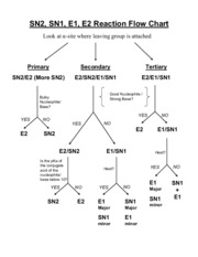 SN1_2 E1_2 Flowchart - SN2 SN1 E1 E2 Reac...