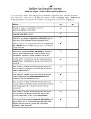 Artifact Chart Submission Checklist.docx