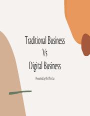 Traditional Business and Digital Business .pdf