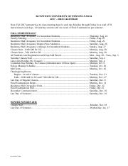 Kutztown Academic Calendar 2022 2019-2020-Academic-Calendar.pdf - Kutztown University Of Pennsylvania 2019  – 2020 Calendar Fall Semester 2019 Residence Hall Occupancy For Returning |  Course Hero