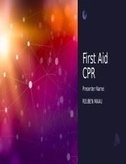 NUR 505 Fundamentals of Health First Aid CPR.pptx