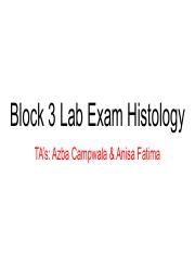 Histology Block 3 Lab Exam Review.pdf