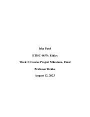 Week 3_ Course Project Milestone- Final-Isha Patel.pdf