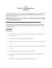JURI 3316 - Environmental Law - Test 1 (1).docx