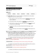 FOHU Concept Vocabulary (Unit One).doc