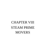 VIII Steam Prime Movers.docx