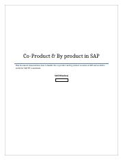 SAP PP - Co Product  By product in SAP.docx