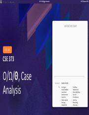 runtime average.pdf - LEC 05: O/Ω/ Case Analysis CSE 373 Autumn 2020 ...