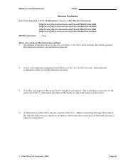 1D Kinematics and Free Fall Problems.pdf