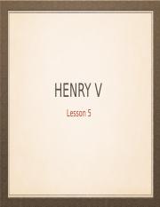 Henry V Lesson 5 PPT.pptx