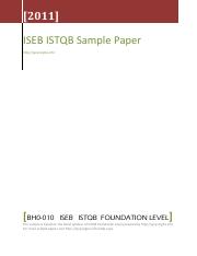 ISTQB Sample Paper - 2011- www.ajoysingha.info