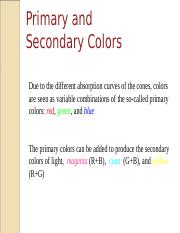 3 - RGB,CMY n CMYK Color models.ppt