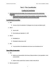 Copy of American Government Test 2 Student Note Sheet