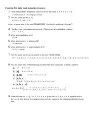 Practice Problems for Sets and Subsets ANSWERS(2).docx