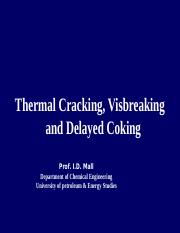 Thermal crackingLecture 4.ppt final