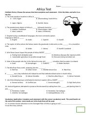 Africa Test.docx