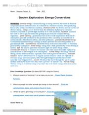 EnergyConversionsSE-1