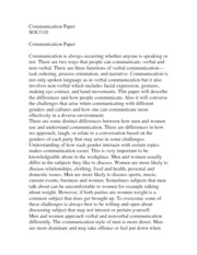 Effective Communication Essays