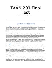 TAXN 201 Final Test.docx