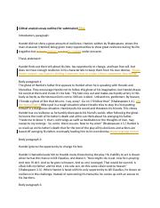 Реферат: Hamlet Critical Analysis Essay Research Paper Hamlet