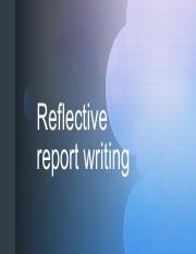 zxjLW-week 9 Reflective writing and report brief - Tagged.pdf